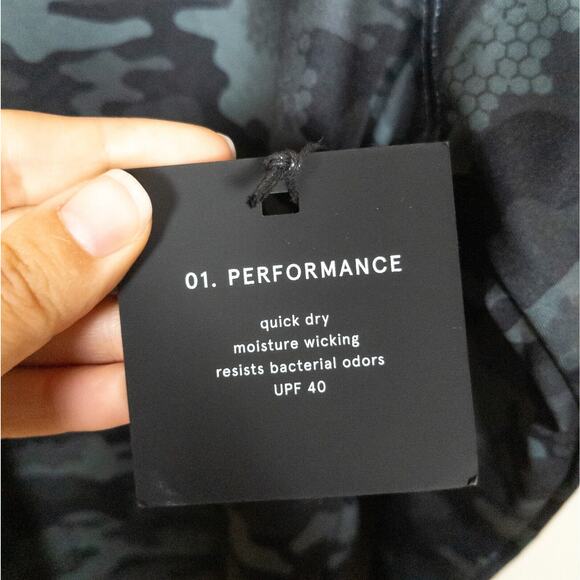 01 ALGO Stitch Fix Grey Max Lightweight 1/4 Zip Performance Fleece Men's Medium - Picture 4 of 6